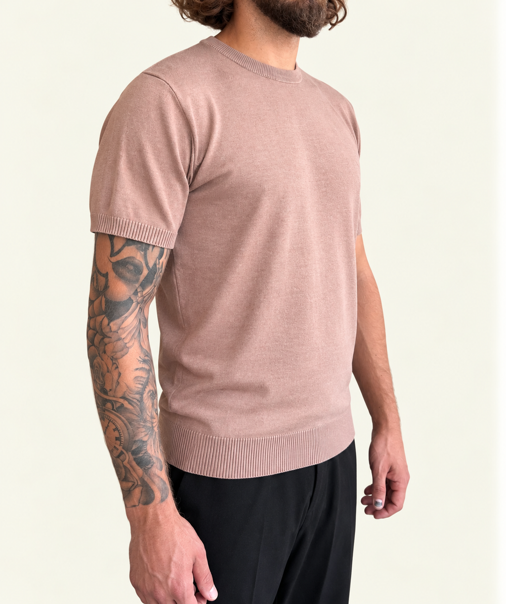 T-Shirt Uomo in Maglia Leggera