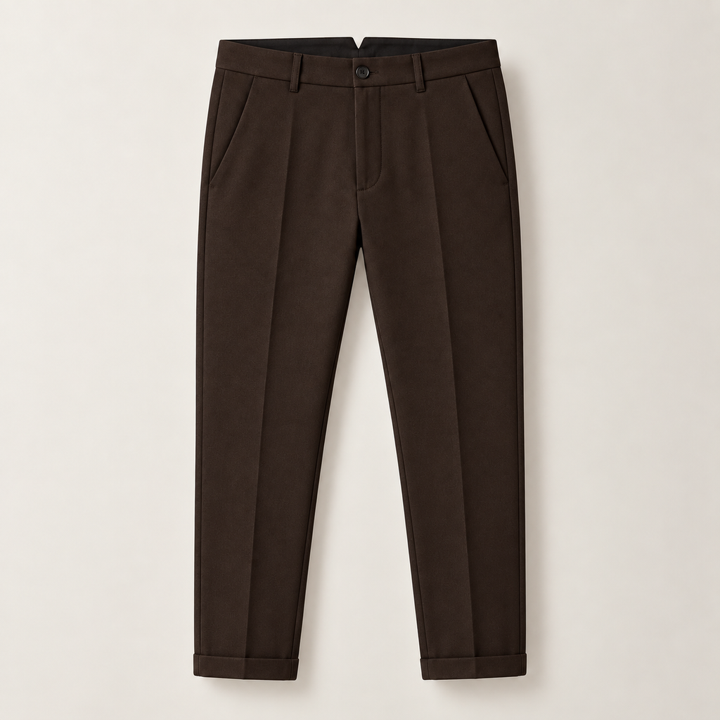 Pantalone Sartoriale Slim Fit – Chocolate