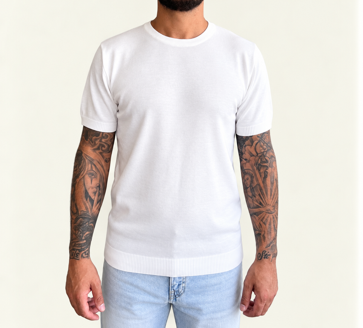 T-Shirt Uomo in Maglia Leggera