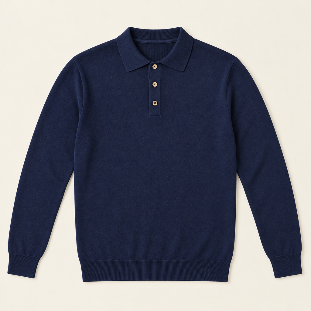 Maglia polo beige
