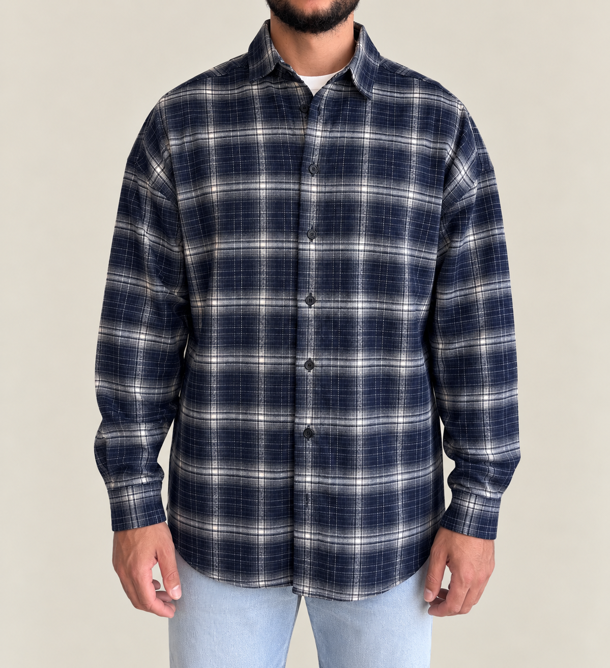 Camicia Oversize Check