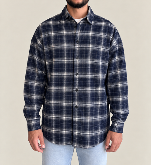 Camicia Oversize Check