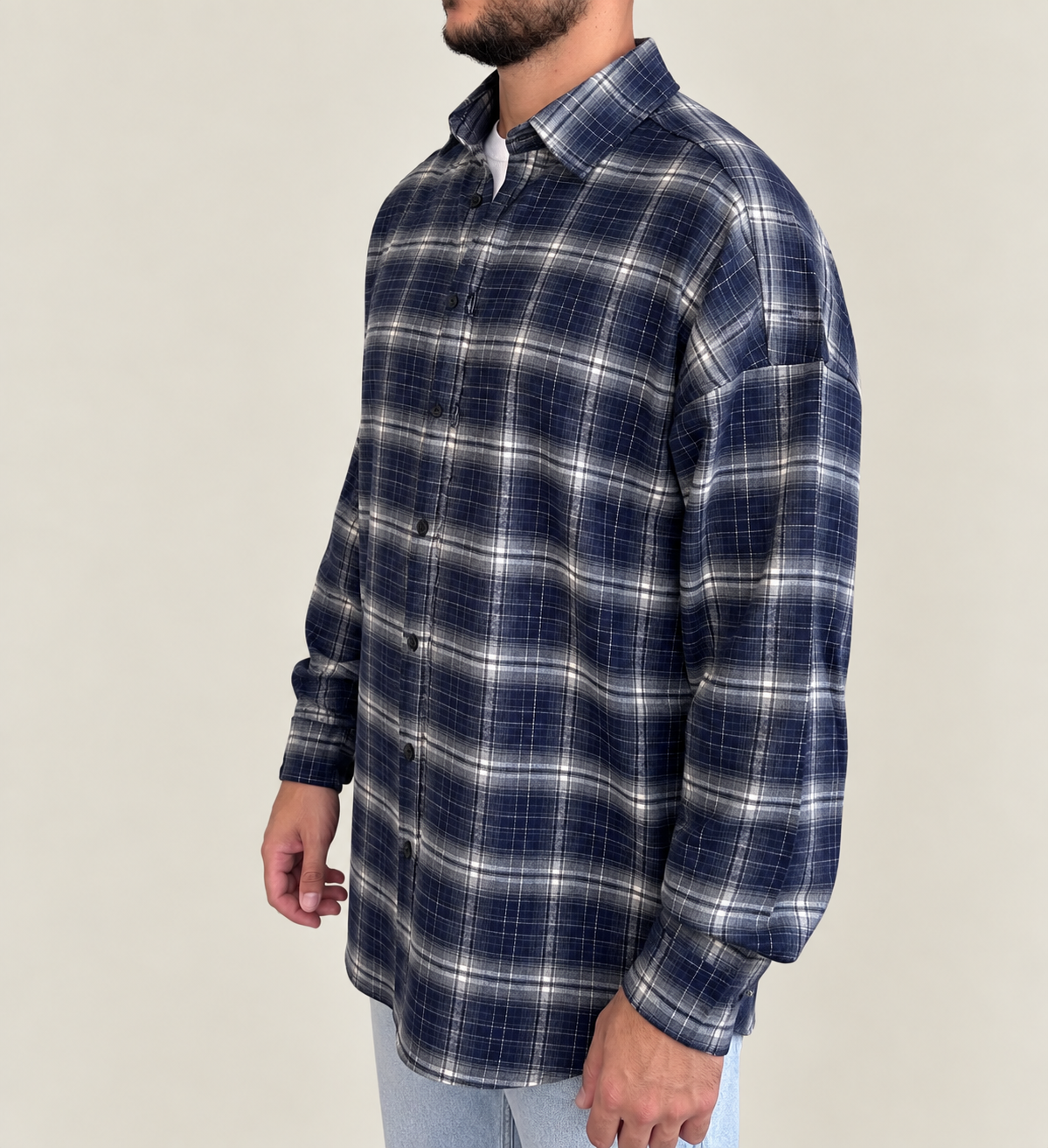 Camicia Oversize Check